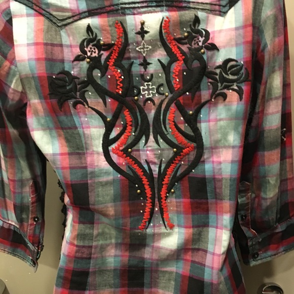 Roar western style top - Picture 3 of 8